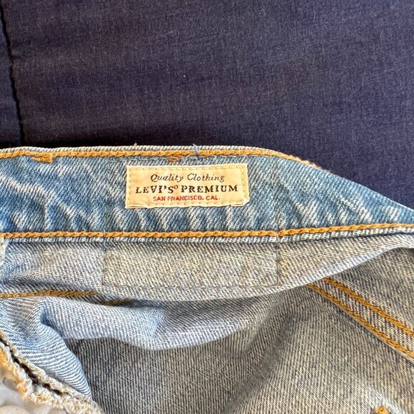 Levis 501 Skinny Women's Jeans W28 L28 High Rise Slim - Picture 9 of 12